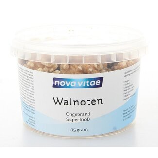 Nova Vitae Nova Vitae Walnoten ongebrand raw 175 Gram