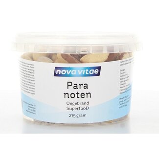 Nova Vitae Nova Vitae Nueces de Brasil crudas sin tostar 275 gramos