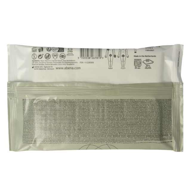 Abena Wet wash washandjes verzorgend 5 Stuks