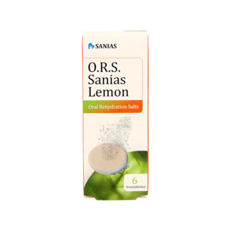 Sanias Sanias ORS Lemon Effervescent Tablets 6 Pieces