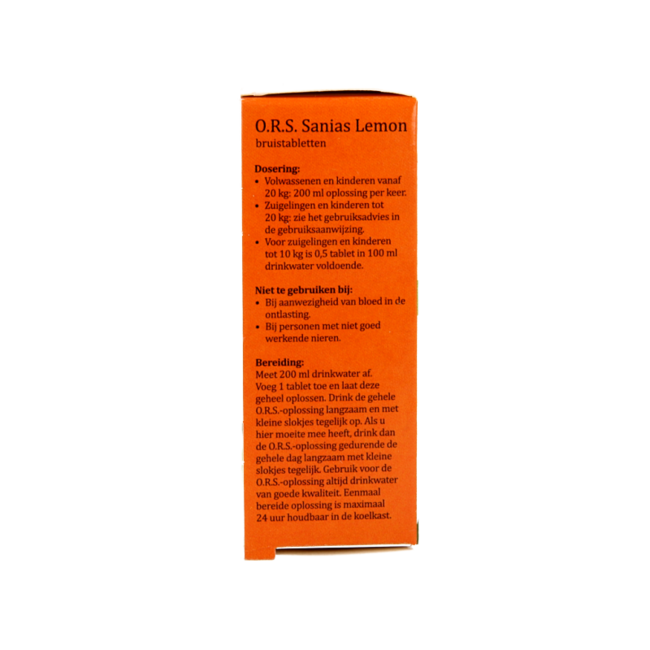 Sanias ORS lemon bruistablet 6 Stuks