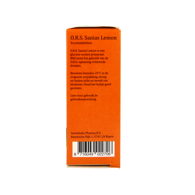 Sanias ORS Limone compresse effervescenti 6 Pezzi