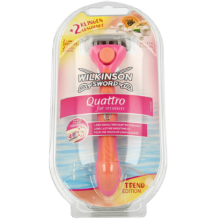 Wilkinson Wilkinson Quattro Woman Coral - Maquinilla de afeitar (1 unidad)