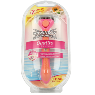 Wilkinson Wilkinson Quattro woman coral razor 1 Piece