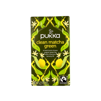 Pukka Clean matcha green bio 20 bolsitas