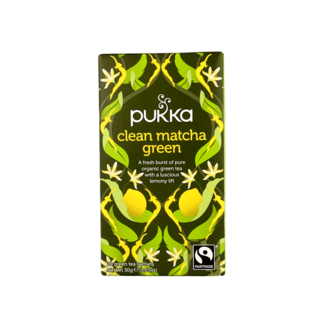 Pukka Té Clean Matcha Green Bio 20 bolsitas