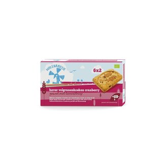 Molenaartje Galletas integrales de avena con arándanos bio 240 gramos