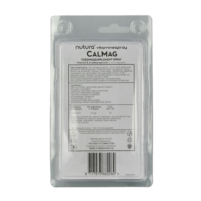 Vitamist Nutura Calmag blister 14.4 Millilitre