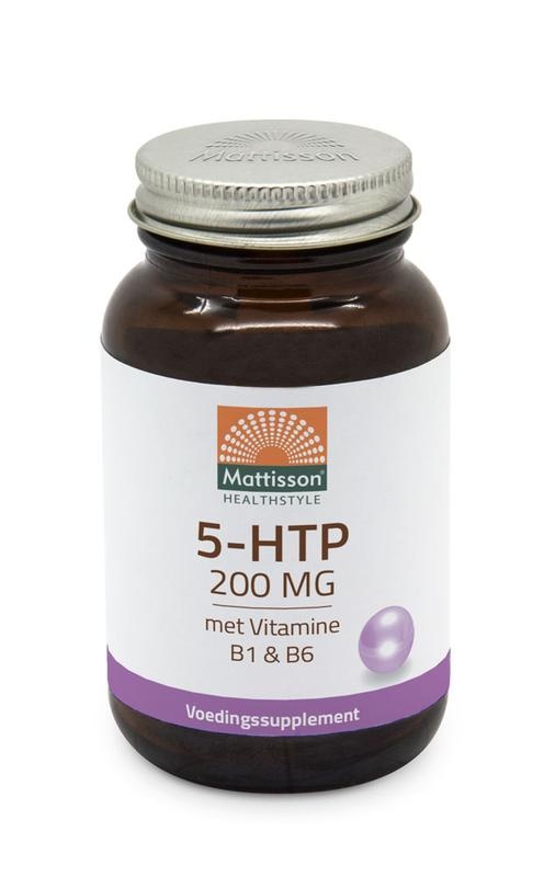 Mattisson 5-HTP 200mg B1 & B6 - Supporto Umore e Concentrazione
