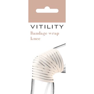 Vitility Vitility Fascia avvolgente per ginocchio 1 Pezzo