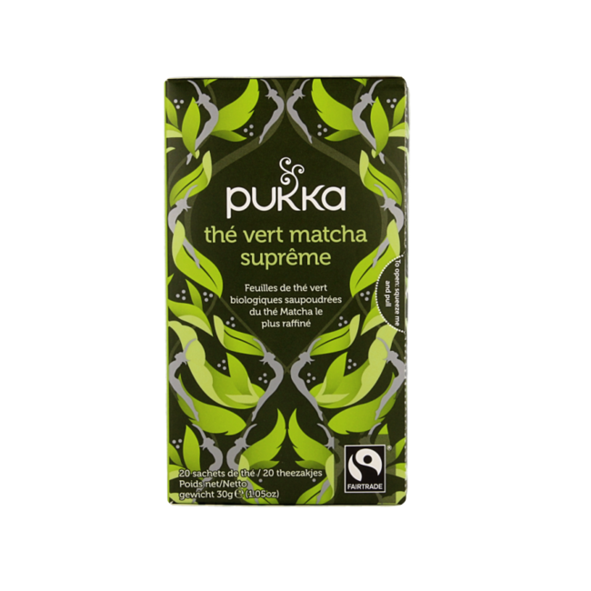 Té verde matcha Supreme bio 20 bolsitas