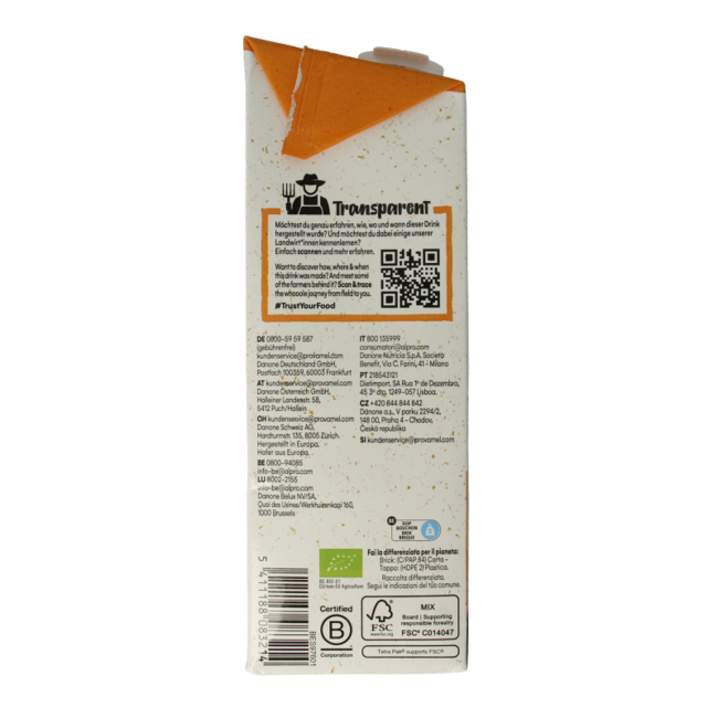 Haferdrink Original Bio 1 Liter