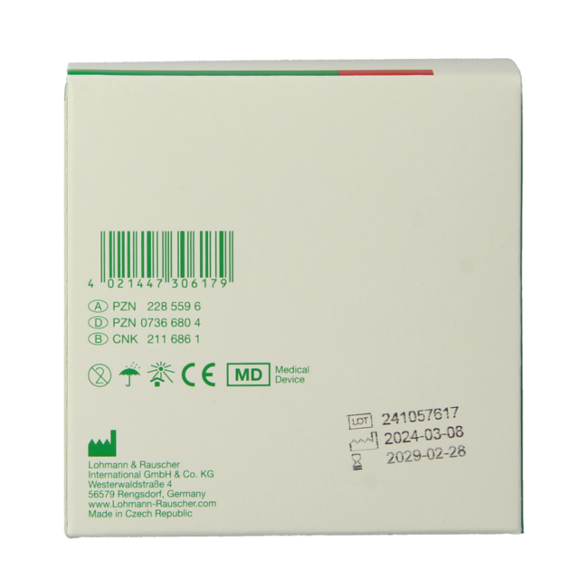 Curaplast Sensitive apósito para heridas 5 m x 6 cm 1 rollo