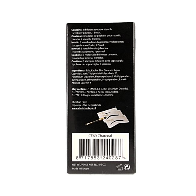 Eyebrow charcoal 3 Gram