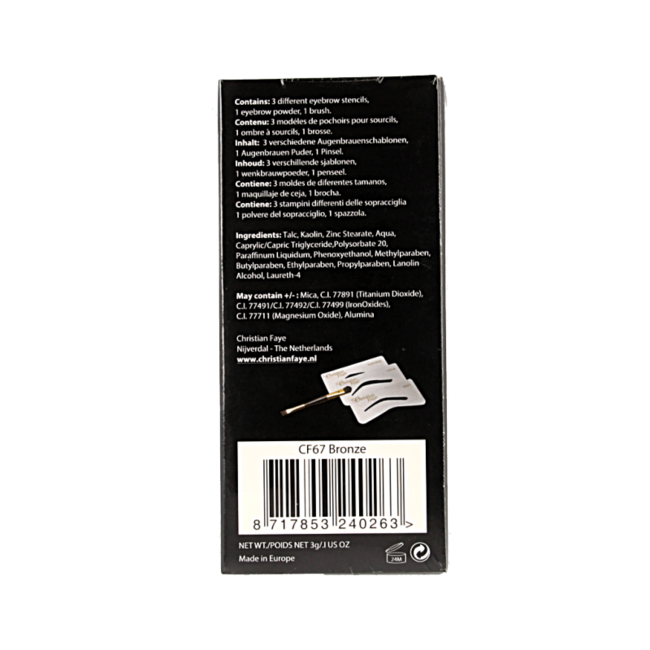 Christian Faye Eyebrow Bronze 3g