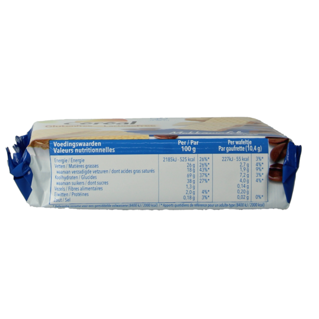 Cereal Mokkawafels sin gluten 125 gramos