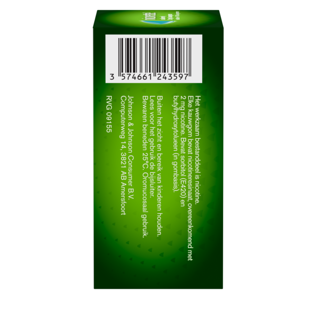 Chicle 2mg classic 105 unidades