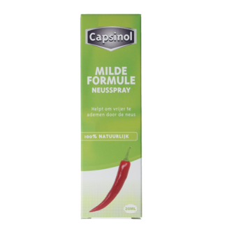 Capsinol Spray nasal fórmula suave 20 mililitros