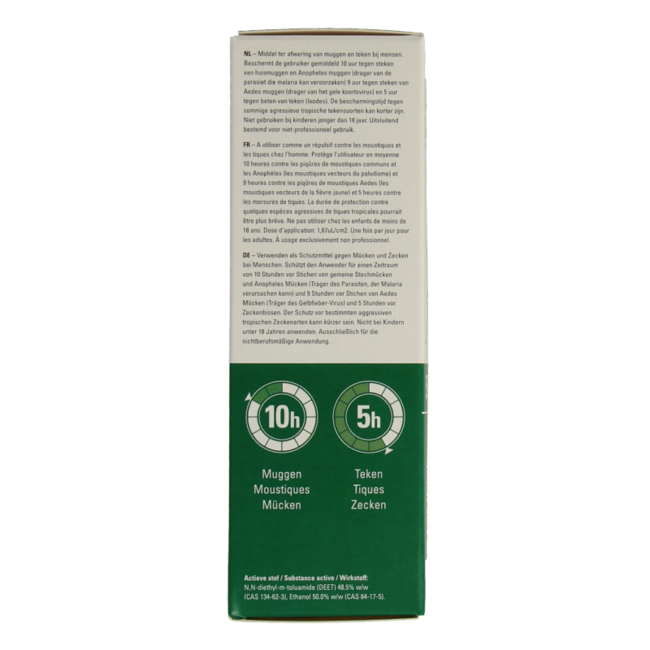 Deet spray 50% 60 mililitros