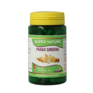 SNP SNP Panax ginseng 500mg puro 60 Capsule Vegetariane