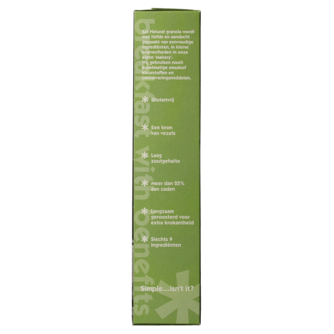 Eat Natural Granola Buchweizen 400 Gramm