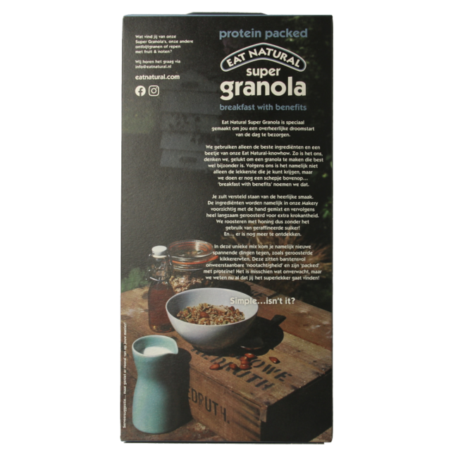 Granola super proteica 400 Grammi