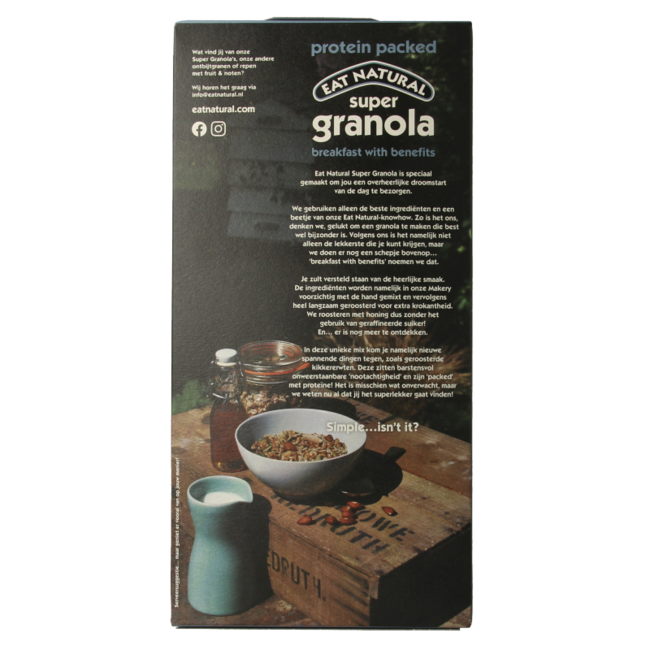 Granola superproteica 400 gramos
