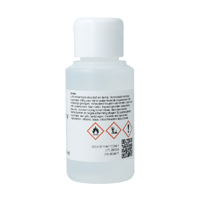 Clorhexidina 0,5% en alcohol 70% v/v 100 mililitros