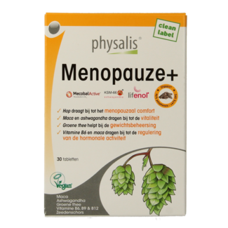 Physalis Physalis Menopausia+ 30 comprimidos