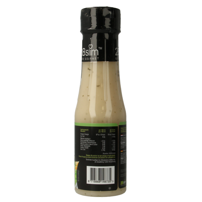 2bslim Caesar Dressing 250 Millilitre