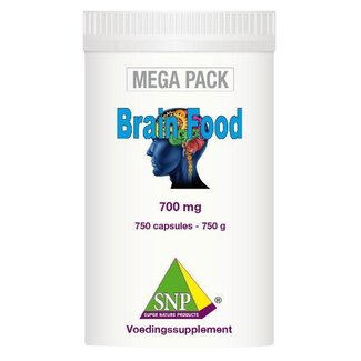 SNP SNP Brainfood 700 mg megapack 750 Capsules