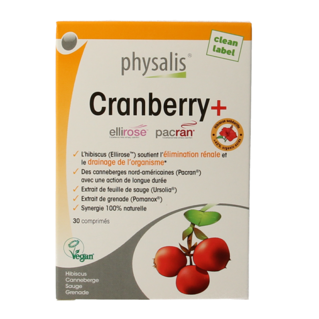 Physalis Cranberry + 30 Compresse