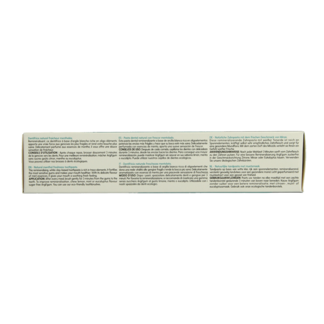 Argiletz Zahnpasta Minze 75 ml