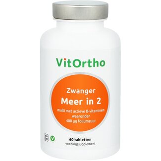 VitOrtho Meer in 2 zwanger 60 Tablets