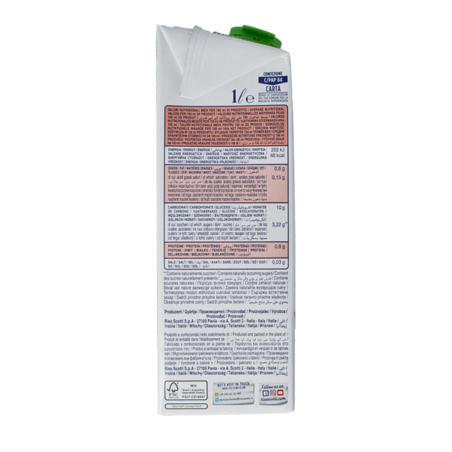 Boisson à l'avoine bio Riso Scotti 1 Litre