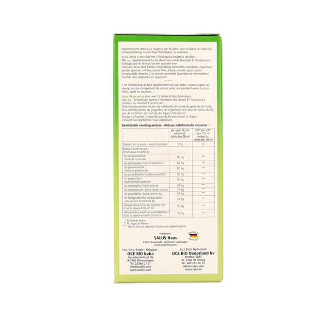 Salus Detox bio 250 Millilitres