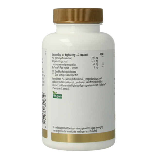 Golden Naturals PEA 400mg 90 kapsułek wegetariańskich