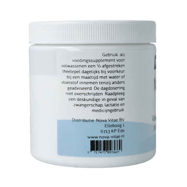 Nova Vitae Magnesium citrate powder 250 Gram