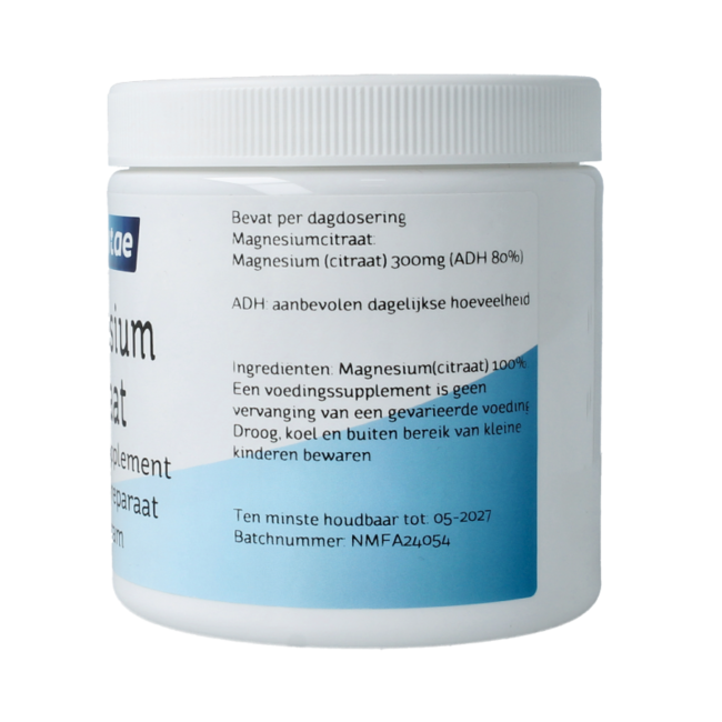 Nova Vitae Cytrynian magnezu w proszku 250 Gram