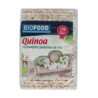 Damhert Damhert Rice Cakes with Quinoa Organic 130 Gram