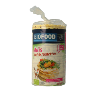 Biofood Biofood Gallette di Mais bio 150 Grammi