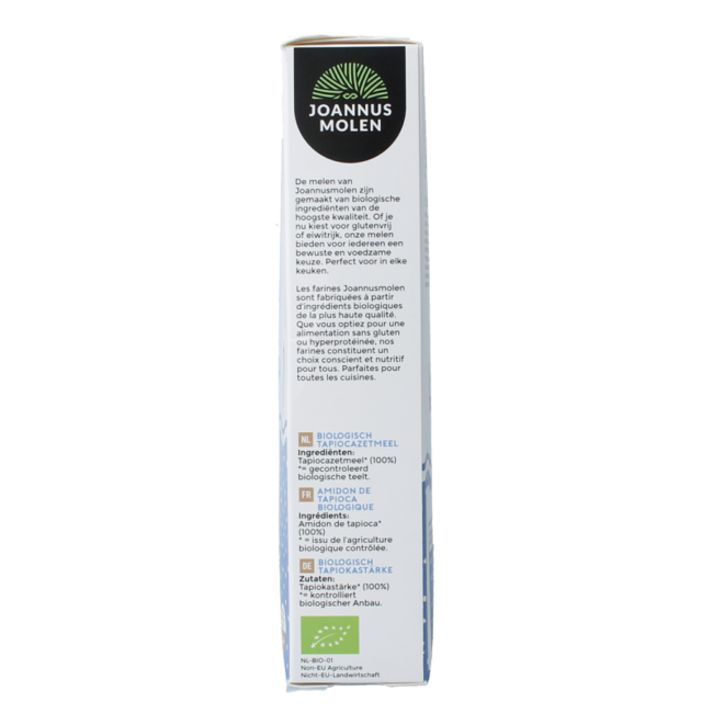 Joannusmolen Tapioca Starch first choice organic 250 Gram
