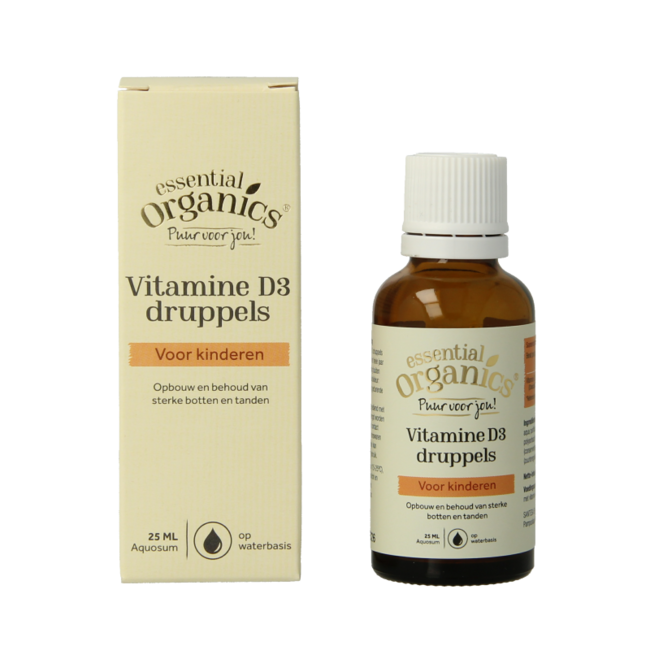 Vitamine D3 druppels puur 25 Milliliter