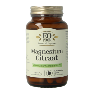 Essential Organ Czysty cytrynian magnezu 60 kapsułek wegetariańskich