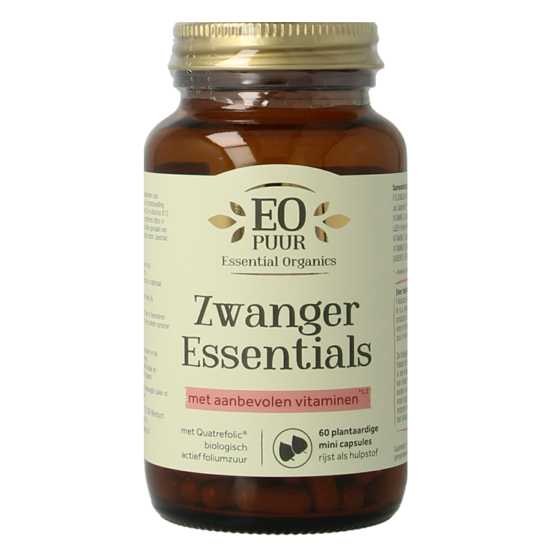 Essential Organics Zwanger essentials puur 60 Vegetarische capsules