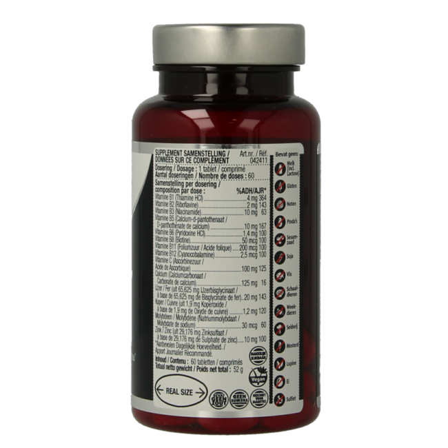Sterk ijzer complex 60 Tabletten