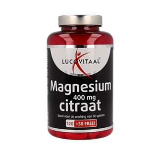 Lucovitaal Lucovitaal Cytrynian Magnezu 400mg 150 Tabletek