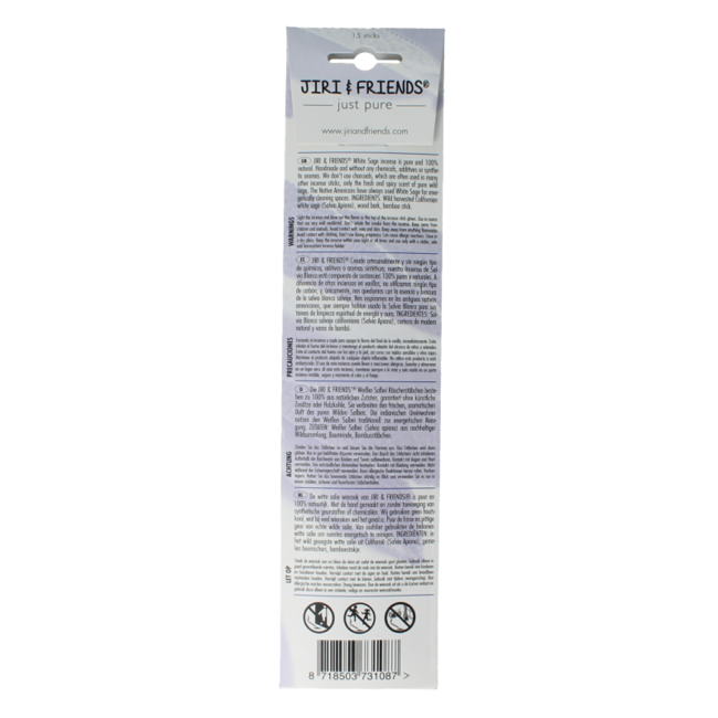 White Sage incense 15 pieces