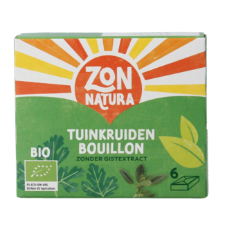 Zonnatura Zonnatura Fine herbstock bouillon zonder gist bio 66 Gram
