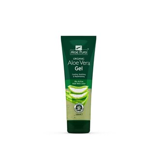 Optima Optima Aloe pura Aloe Vera Gel Bio Original 100 Milliliter